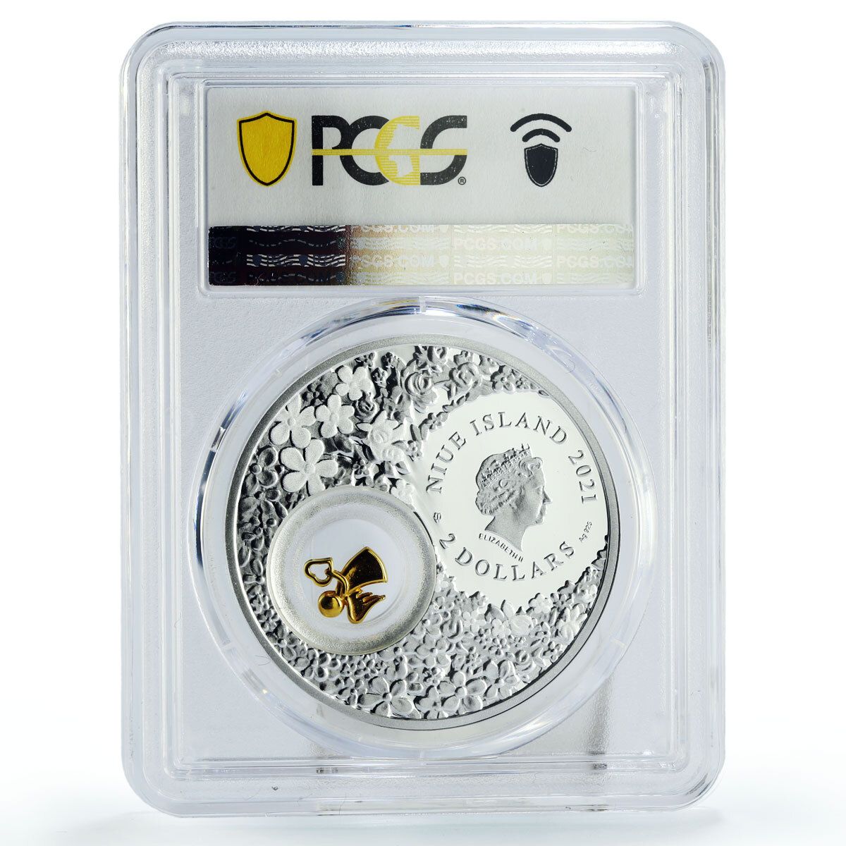ニウエ 2ドル 信仰 宗教 守護天使 PR70 PCGS カラー銀貨 2021年 - メルカリ