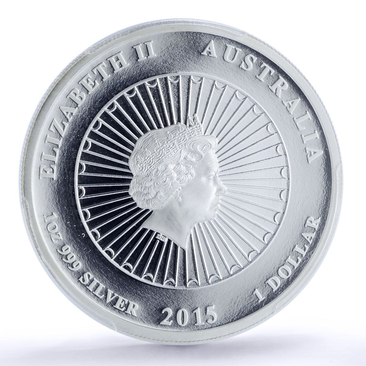 アトラリア 1ドル ホワイト マザーオブパール シェル PR70 PCGS 銀貨