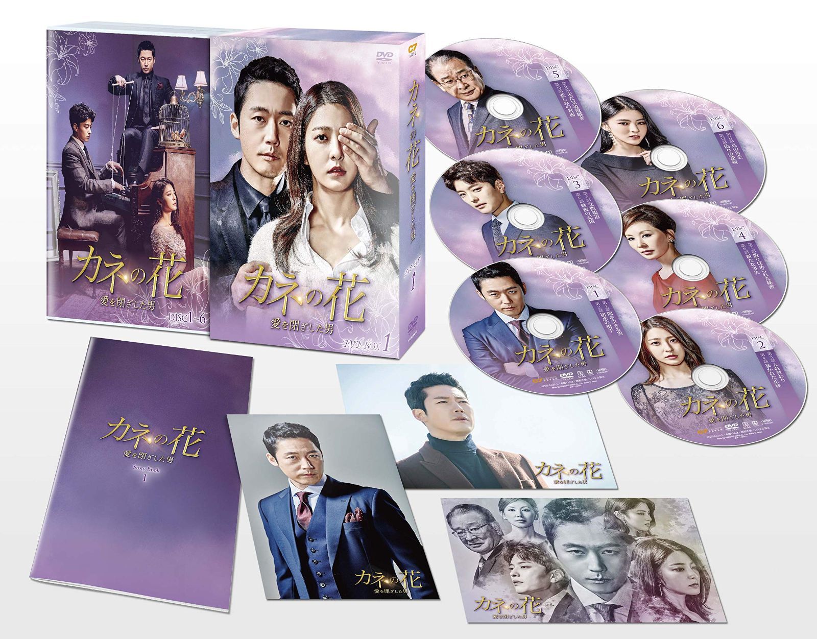 カネの花~愛を閉ざした男~ DVD-BOX 1 チャン ヒョク パク セヨン スンジョ DVD