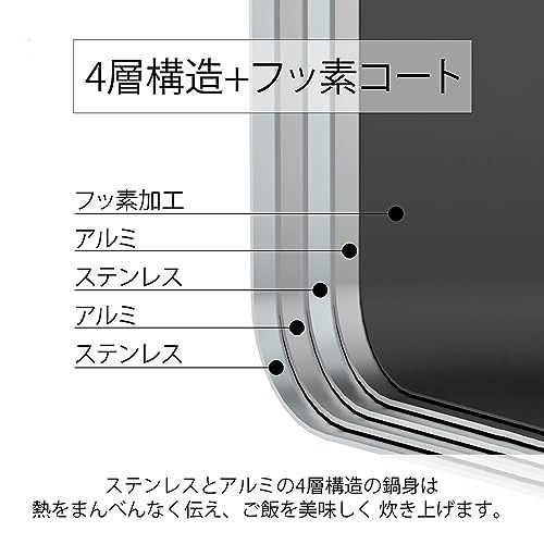  HARIO ハリオ ご飯釜 雪平 IH対応 1~3合用 シルバー プレゼント ギフト 贈り物 GIS-200 cf 9397 b 1 その他 キッチン 食器