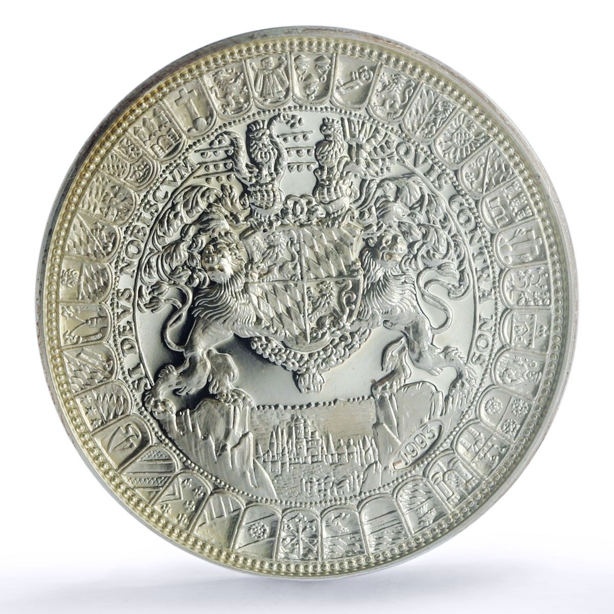 ドイツ バイエルン レストライク MS 64 PCGS 銀メダル 1993 - メルカリ