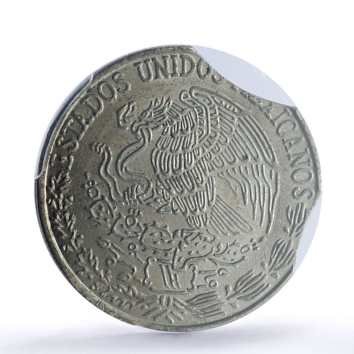 メキシコ 50センタボ パカル パレンケ共和国 エラー ダブルクリップ