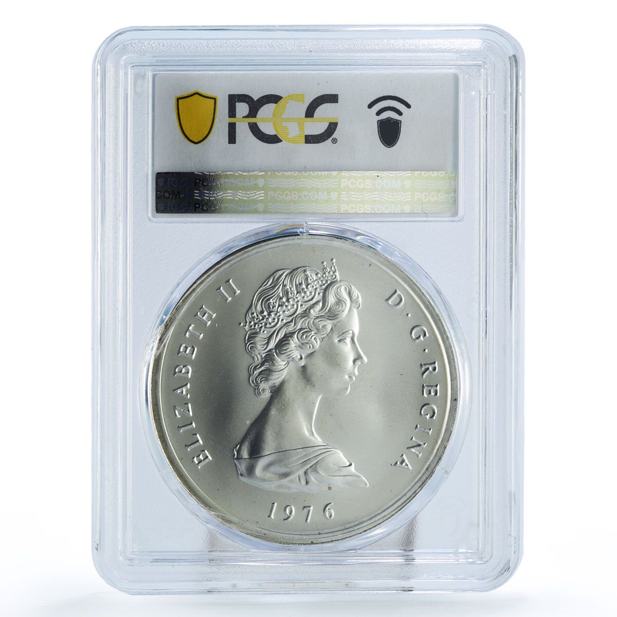 タークス・カイコス諸島 20クラウン ヴィクトリア女王 MS67 PCGS 銀貨