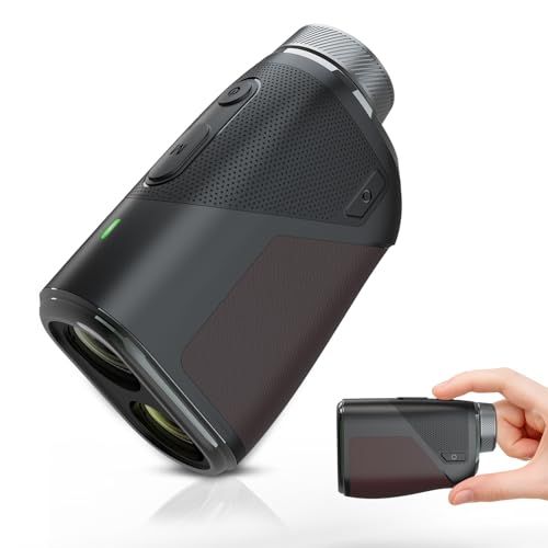 122 g ゴルフ 距離計 小型 軽量 レーザー 距離測定器 85 高透過レンズ 最速0 04 S ピンロック 高低差補正 連続測定 高低差 ON OFF 弾道 計測器 振動機能 6倍望遠 充電式 練習器具 簡単操作 狩猟 建築 屋外 331 a 879 b