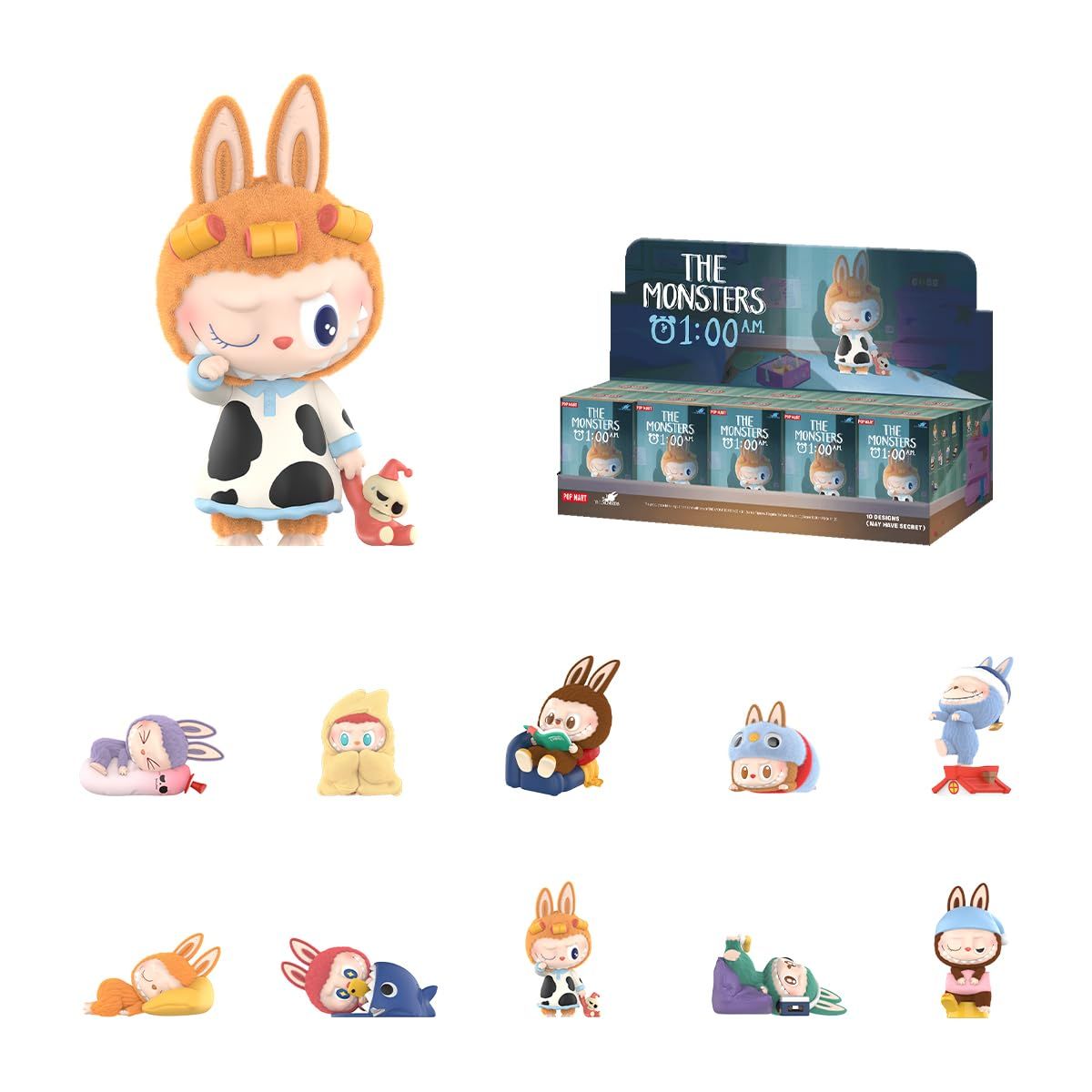 新品 POP MART THE MONSTERS 1:00 A.M. シリーズ【アソートボックス 10