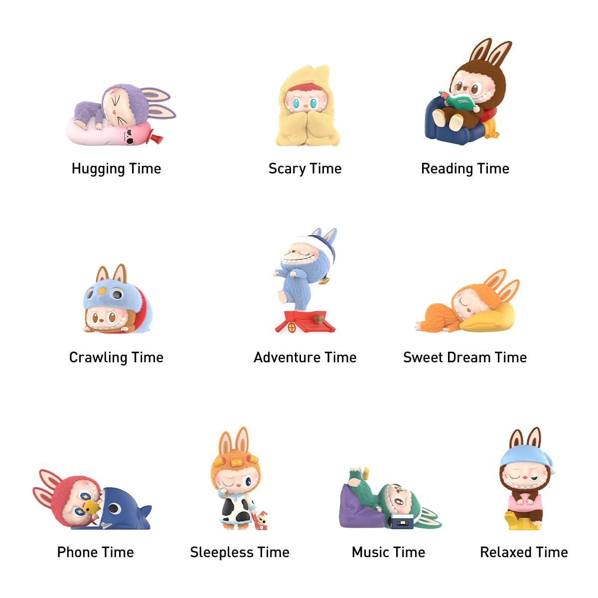 新品 POP MART THE MONSTERS 1:00 A.M. シリーズ【アソートボックス 10