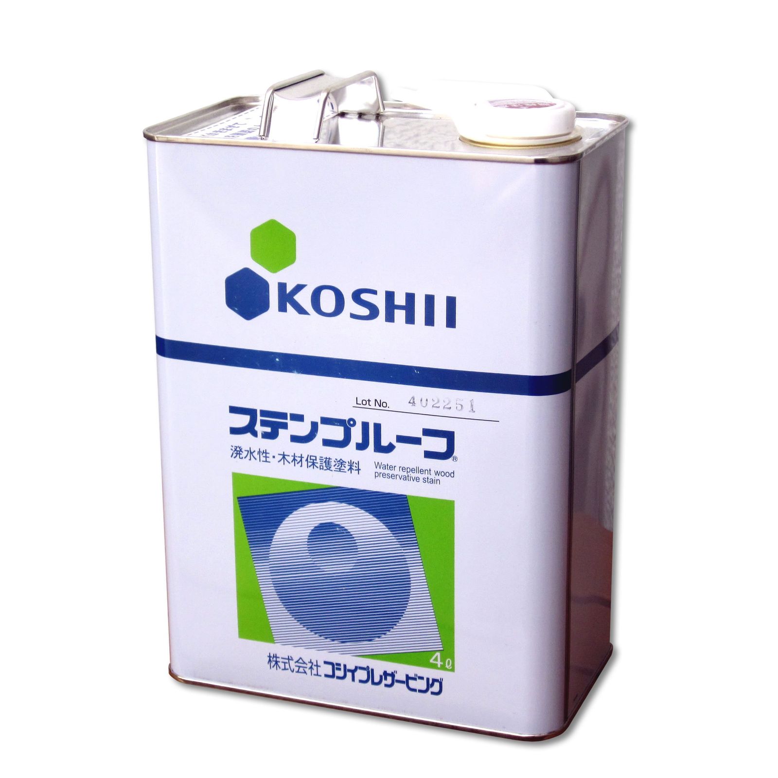 ステンプルーフ ウォルナットブラウン 4 L