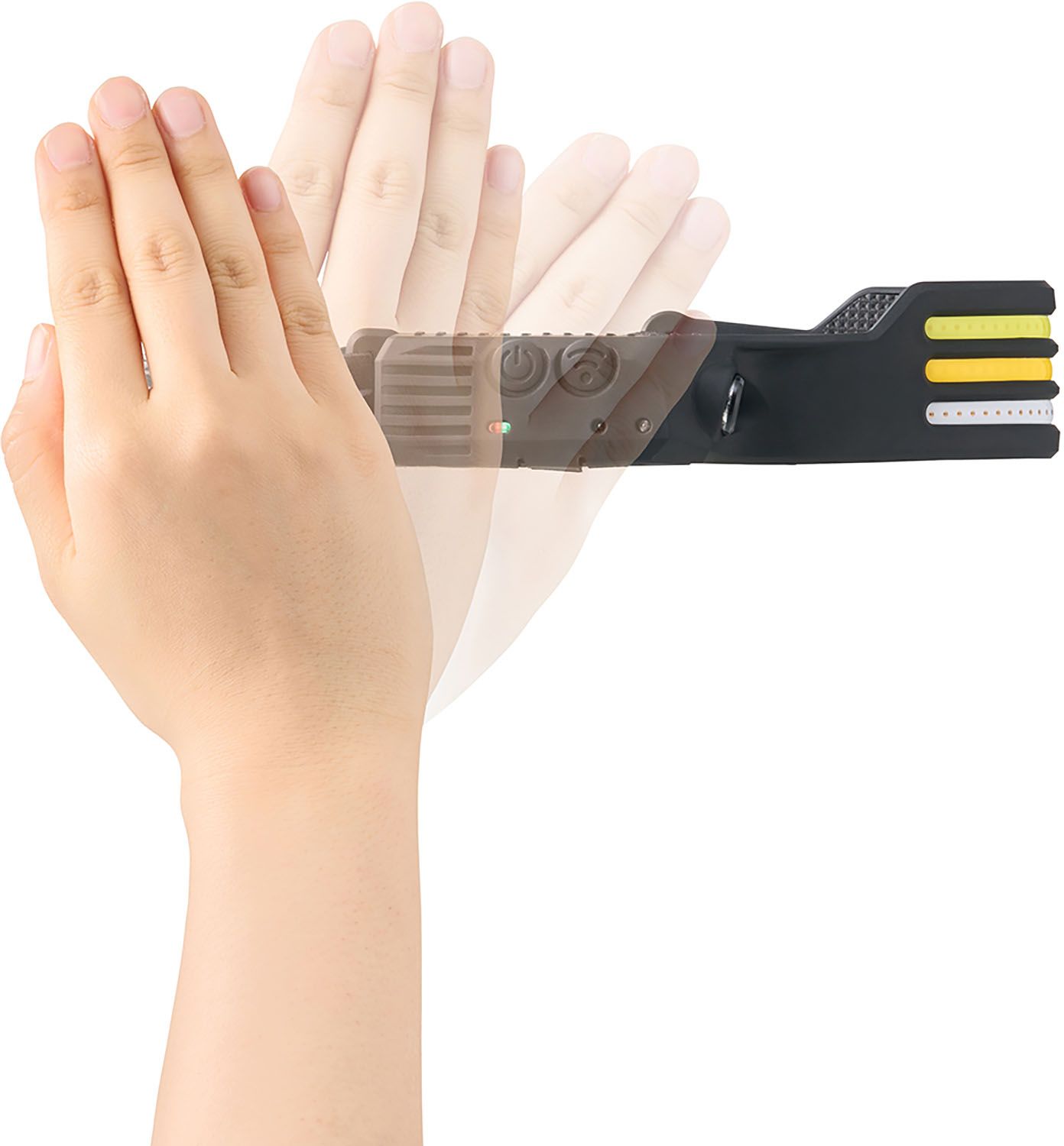 ロゴス LOGOS アウトドア 野電 ノンタッチヘッドバンドライト USB ブラック