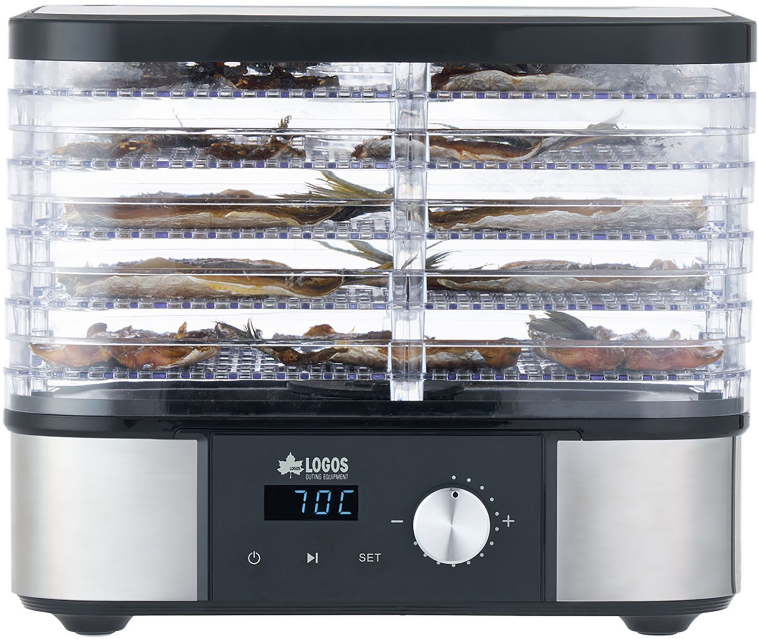 ロゴス LOGOS アウトドア 野電 エレキャン HIMONO ドライヤー シルバー