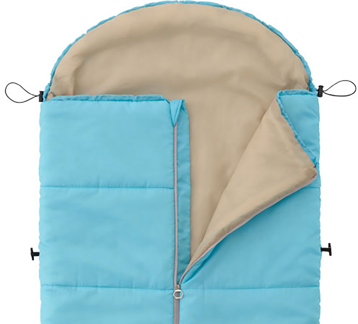 アウトドア 収納楽らく!丸洗いキッズスランバー