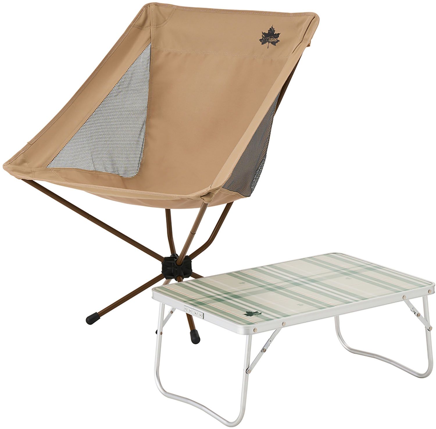  ロゴス LOGOS アウトドア ソリッド ローテーブル 6040 グリーン アウトドアテーブル テーブル チェア ハンモック