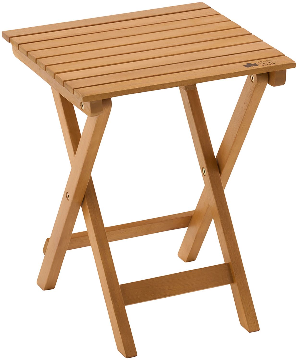 ロゴス LOGOS アウトドア SMART GARDEN ウッドミニサイドテーブル -