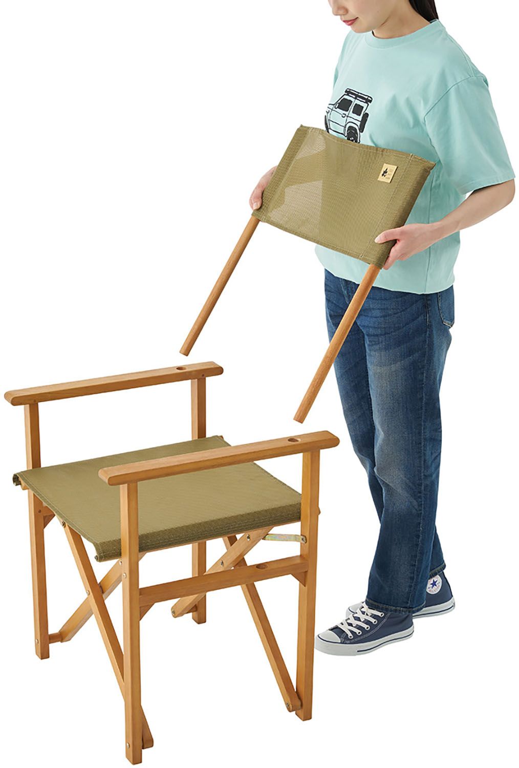 GARDEN ウッドディレクターチェア