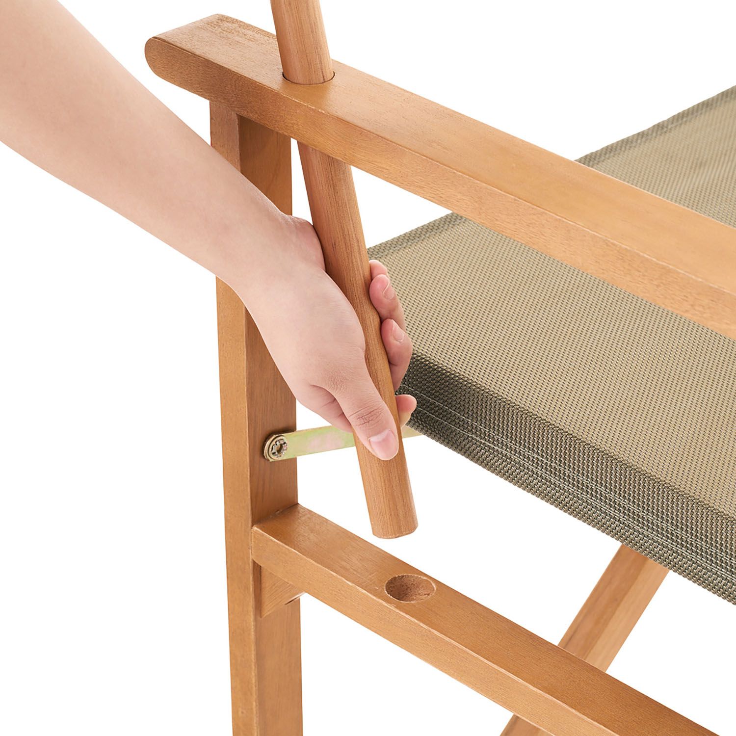 ウッドディレクターチェア -