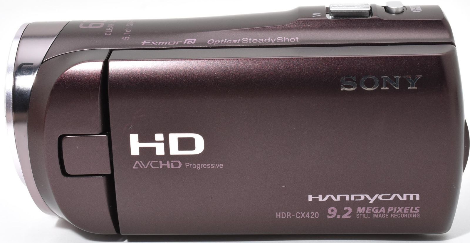 ビデオカメラ ソニー ハンディカム SONY HDR-CX420 ブラウン 中古 新品