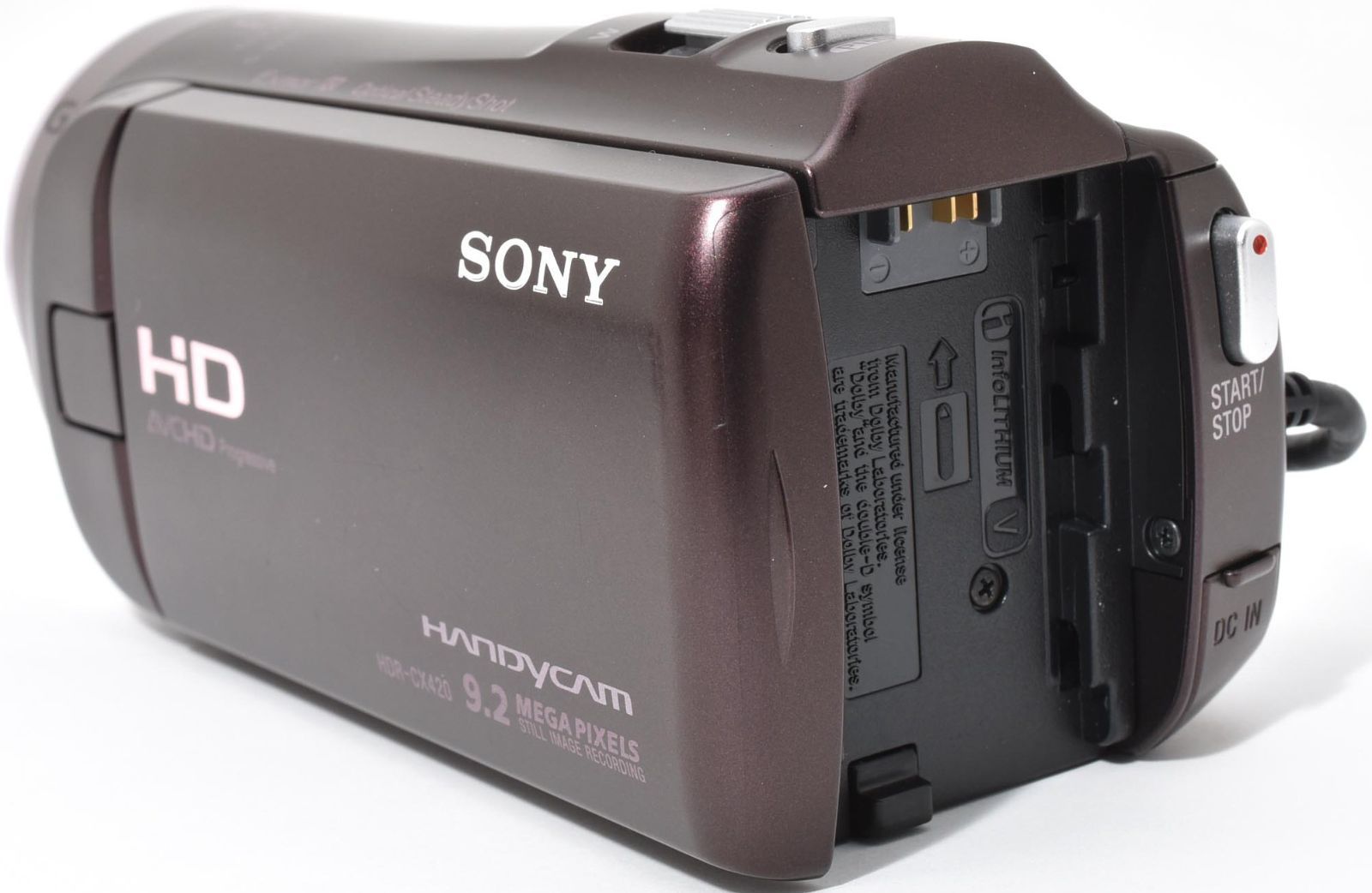 ビデオカメラ ソニー ハンディカム SONY HDR-CX420 ブラウン 中古 新品