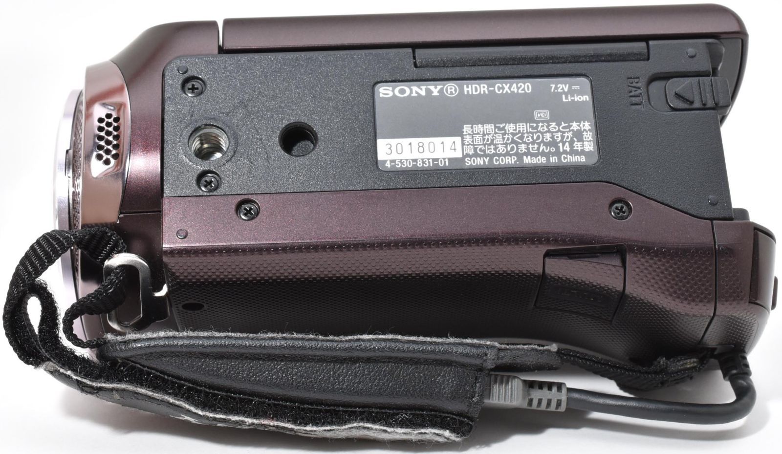 ビデオカメラ ソニー ハンディカム SONY HDR-CX420 ブラウン 中古 新品