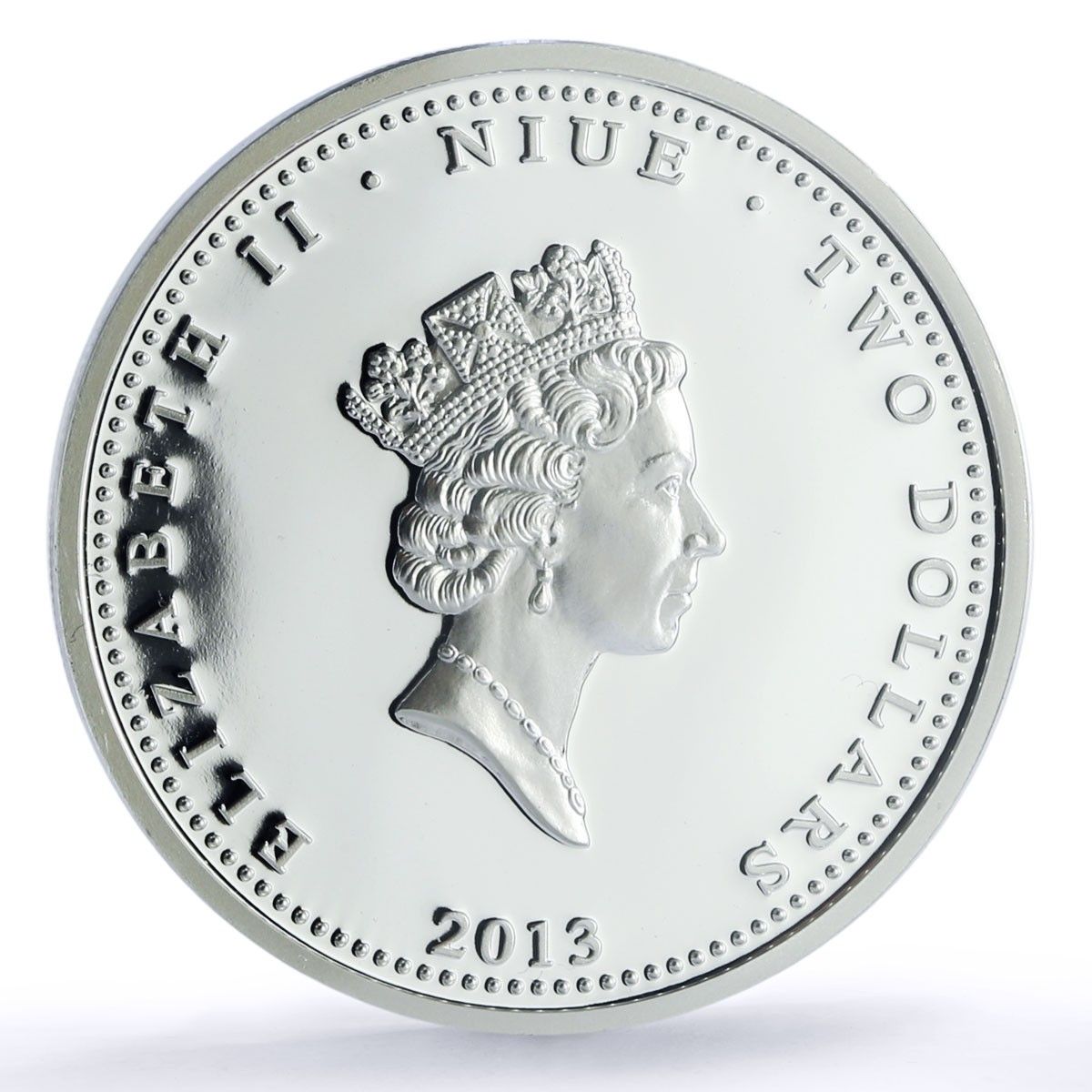 ニウエ 2ドル ラブ プレシオ ツバメ鳥 カラー PR 69 PCGS 銀貨 2013