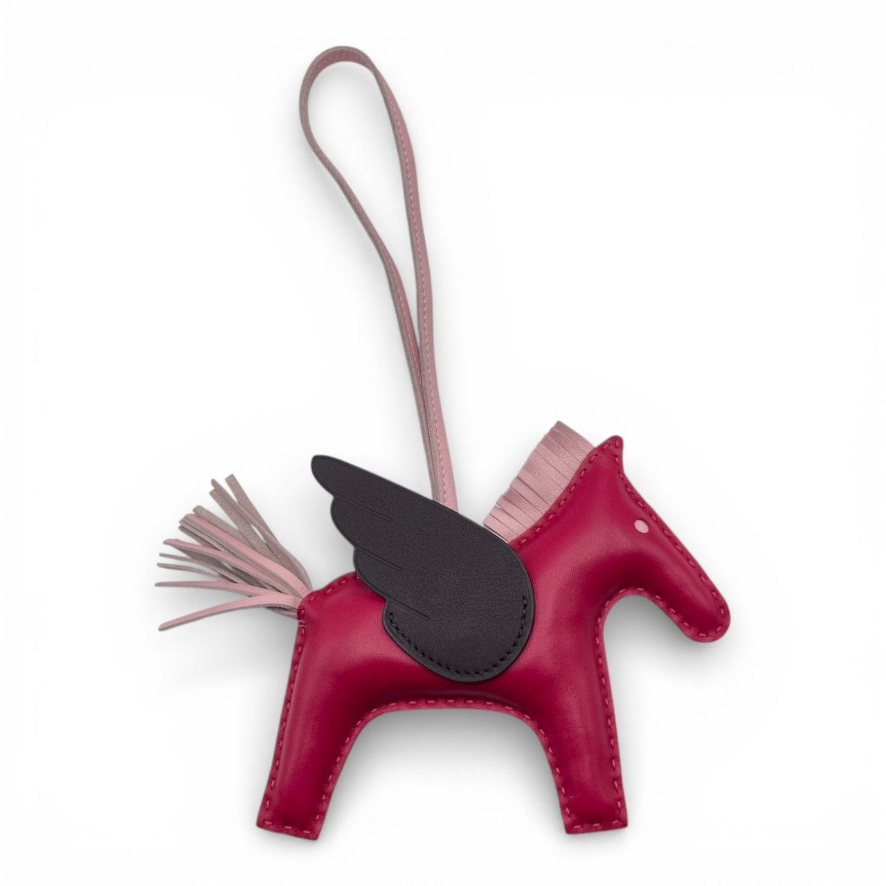 エルメス ペガサスチャーム MM フランボワーズ/ローズサクラ/ルージュ