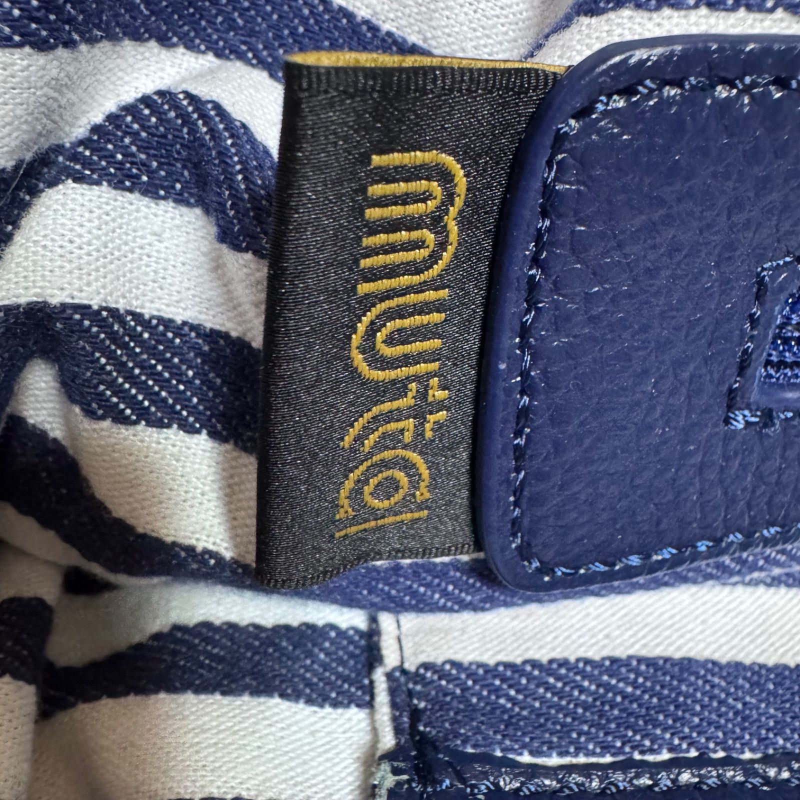 希少】ムータマリン muta 2way ボストンバッグ ショルダーバッグ