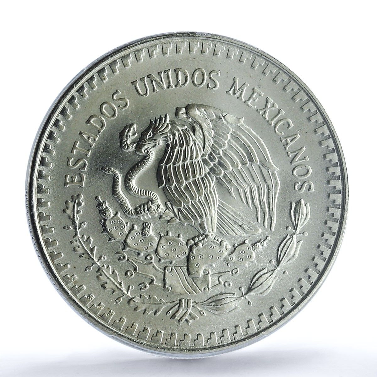 メキシコ 1オンザ・リベルタッド 独立の天使 KM-494.2 MS67 PCGS 銀貨