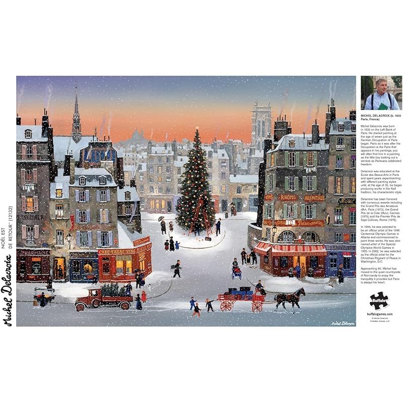 新着商品】Buffalo Games - ミシェル・ドラクロワ - ノエル・エスト