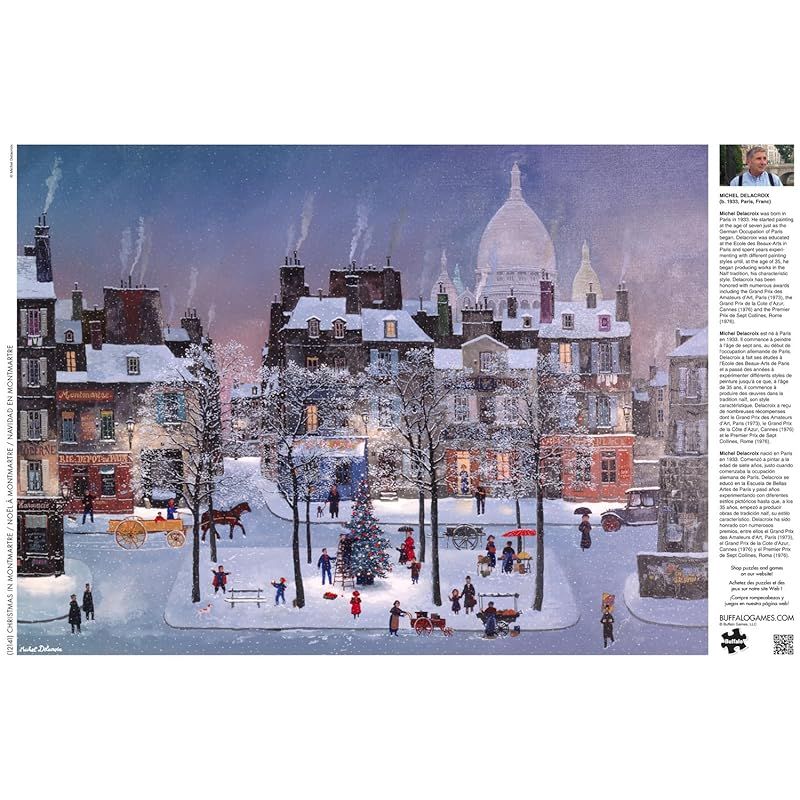 新着商品】Buffalo Games - ミシェル・ドラクロワ - モンマルトルの