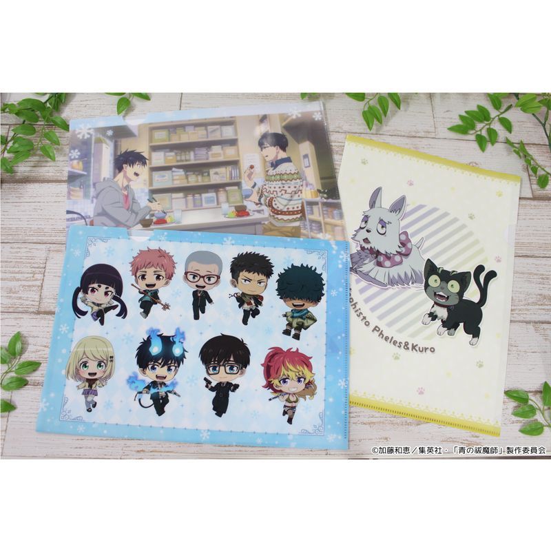 新品/公式】青の祓魔師 雪ノ果篇_クリアファイル 公式グッズ colleize