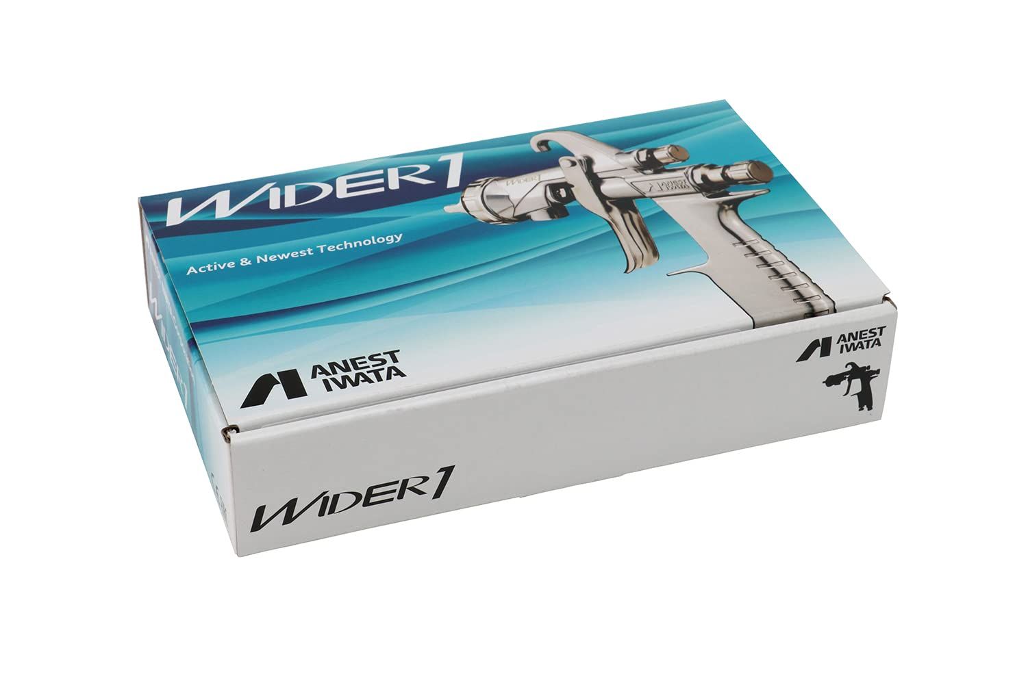 アネスト岩田 WIDERガンシリーズ 吸上式スプレーガン 口径φ1.0 mm WIDER 1-10 E 1 S シルバー