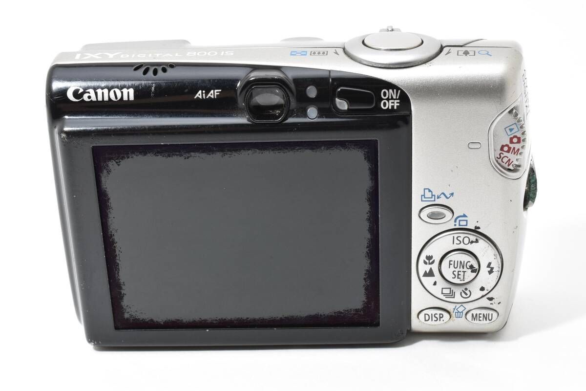 ☆訳あり大特価☆ キヤノン CANON IXY DIGITAL 800 IS コンパクト
