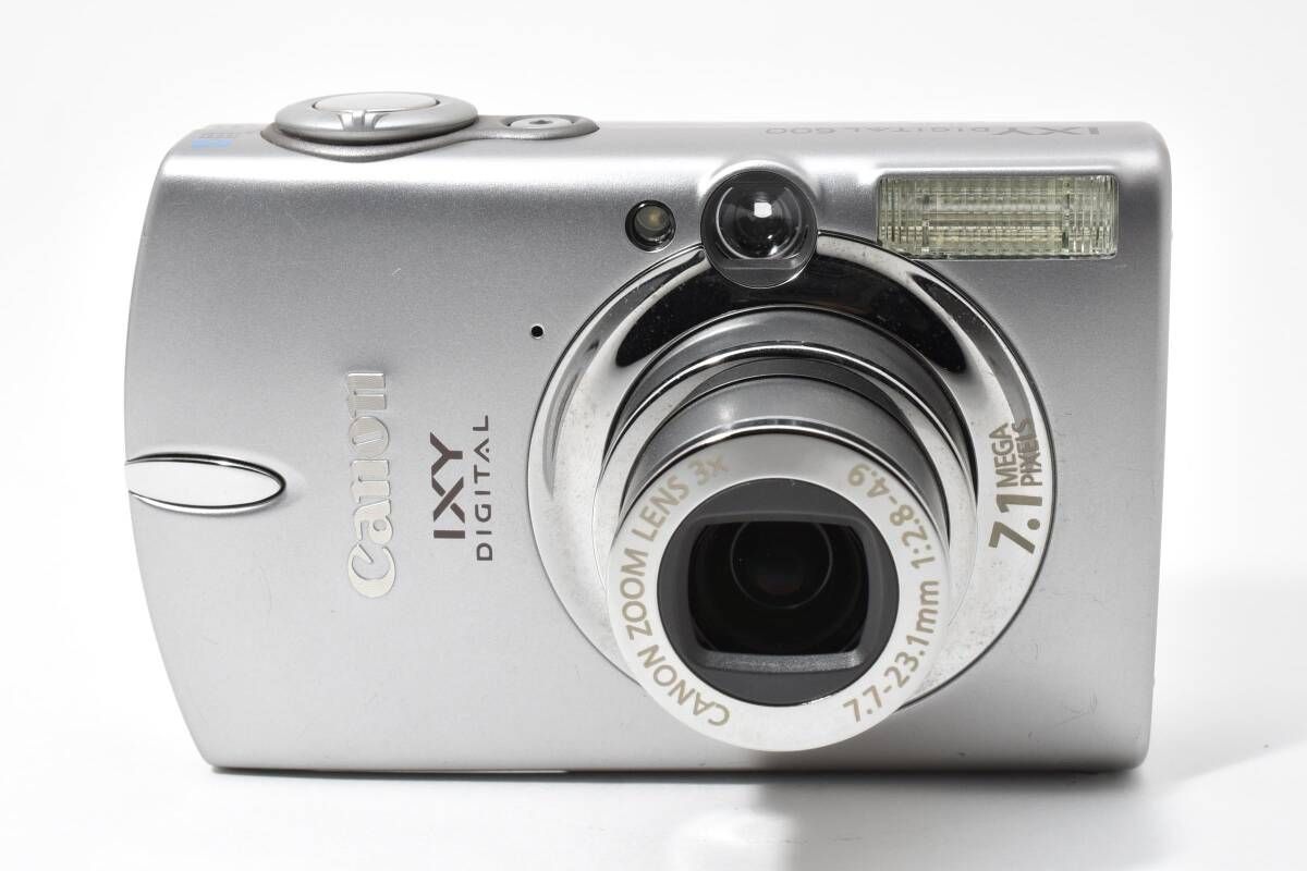 ☆美品☆Canon キヤノン IXY DIGITAL 600 PC1114 シルバー #4252W0184