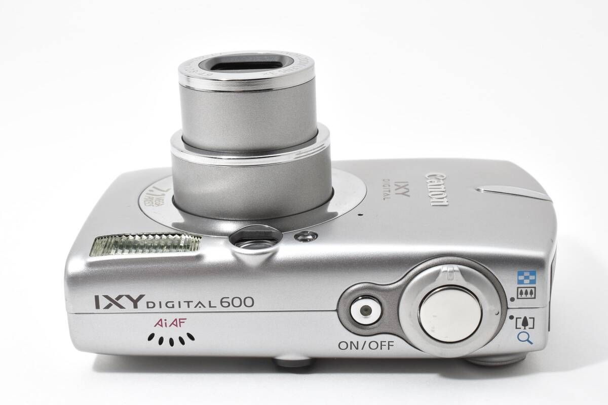 ☆美品☆Canon キヤノン IXY DIGITAL 600 PC1114 シルバー #4252W0184