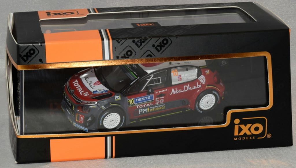 ixo MODELS 1/43 CITROEN C3 WRC #10 Rally Finland 2018 RAM679