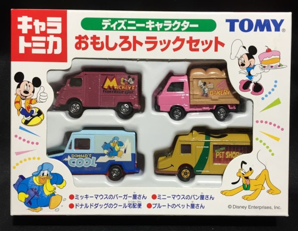 トミー キャラトミカ ディズニーキャラクター おもしろトラックセット