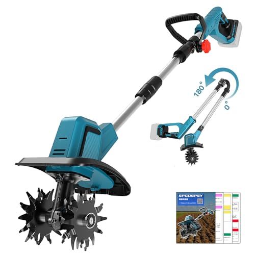 迅速に発送】電動耕うん機 コードレス充電式耕運機 家庭用 850W強力