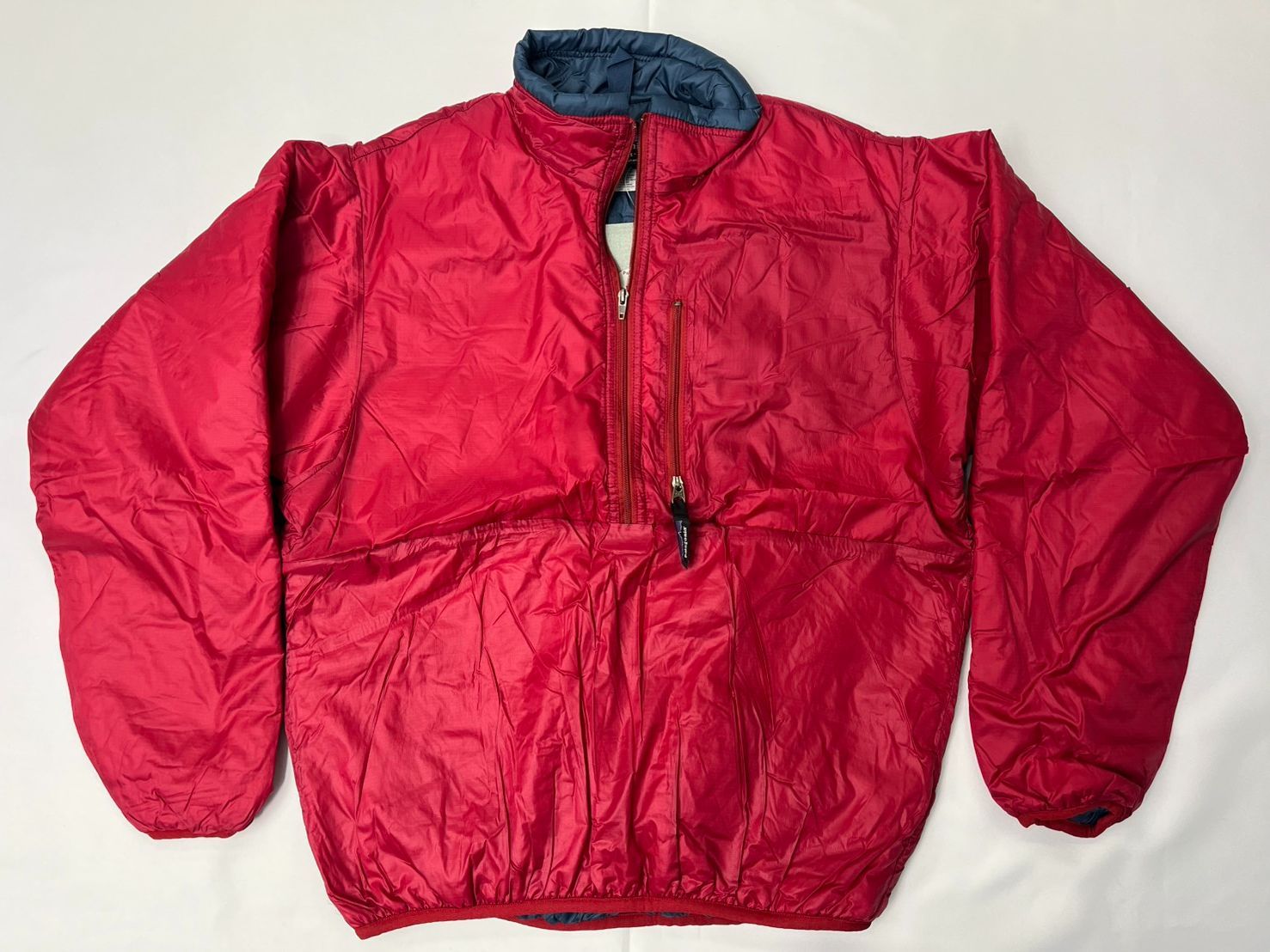 patagonia パフボールジャケット ナイロンプルオーバー レッド