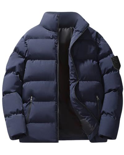 Poperdision メンズ コート 冬服 中綿 ジャケット 無地 厚手 防寒 防風 暖か ダウンジャケット 大きいサイズ ダウンコート シンプル オシャレ 通勤 通学 登山 アウトドア 男女兼用 カジュアル アウターe cb 3 b 64 a 8