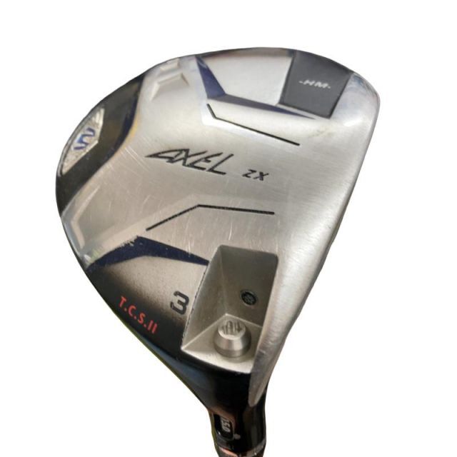  つるや AXEL ZX HM 3W フェアウェイウッド FW AXEL ZX HM(フェアウェイ) (フレックスS) メンズ 男性用 右利き 右用 Cランク ゴルフクラブ