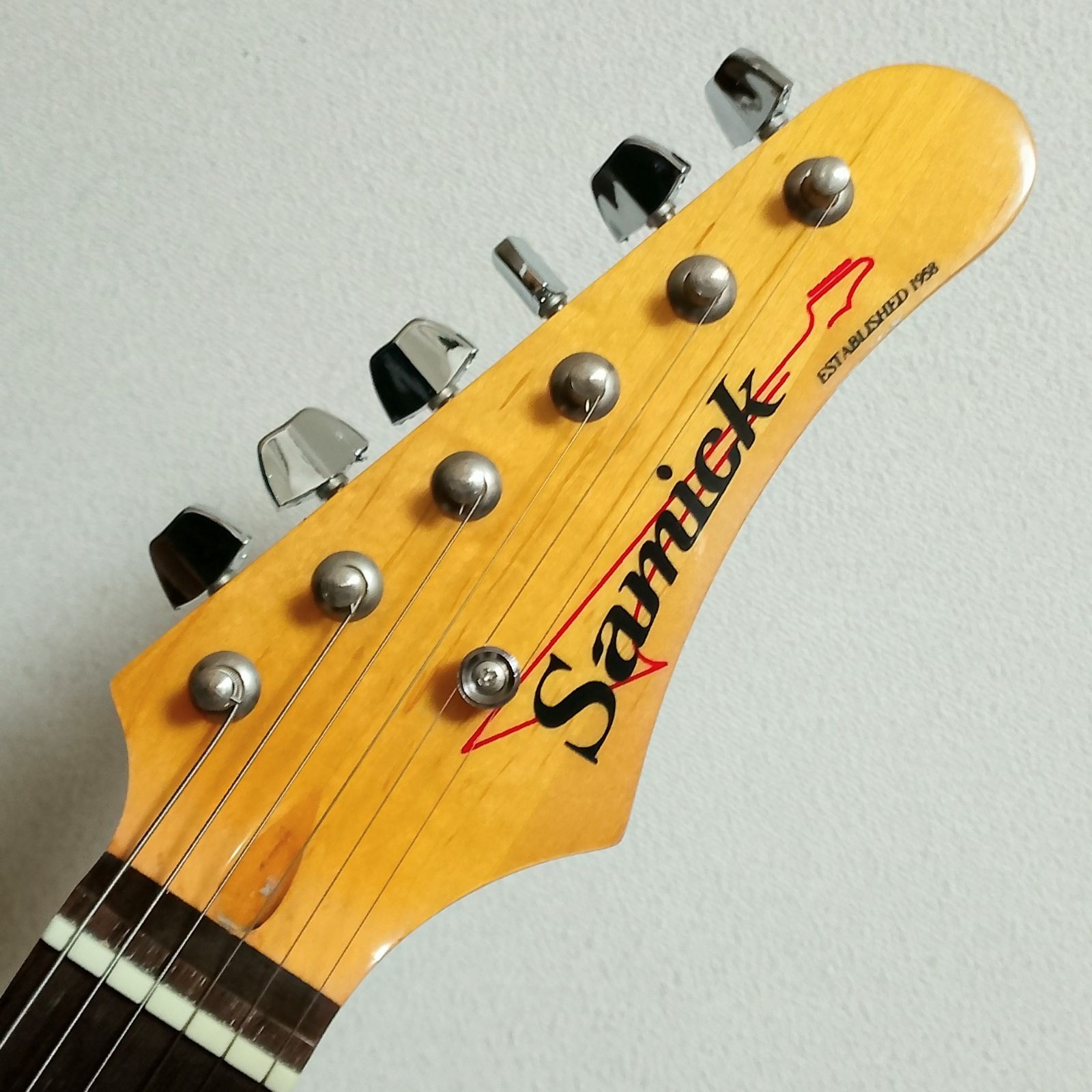 美品 Samick LS-11/3SB ストラトキャスタータイプ エレキギター - メルカリ