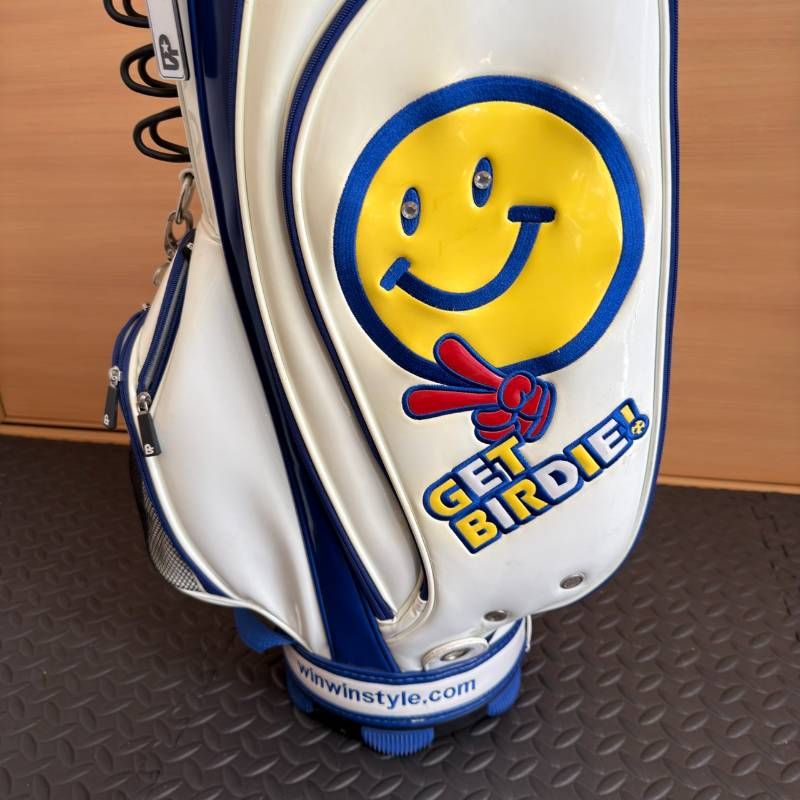 ひ*り様 GET BIRDIE シルバーゴルフバッグ ひ*り様 GET BIRDIE シルバーゴルフバッグ WINWIN STYLE GET BIRDIE