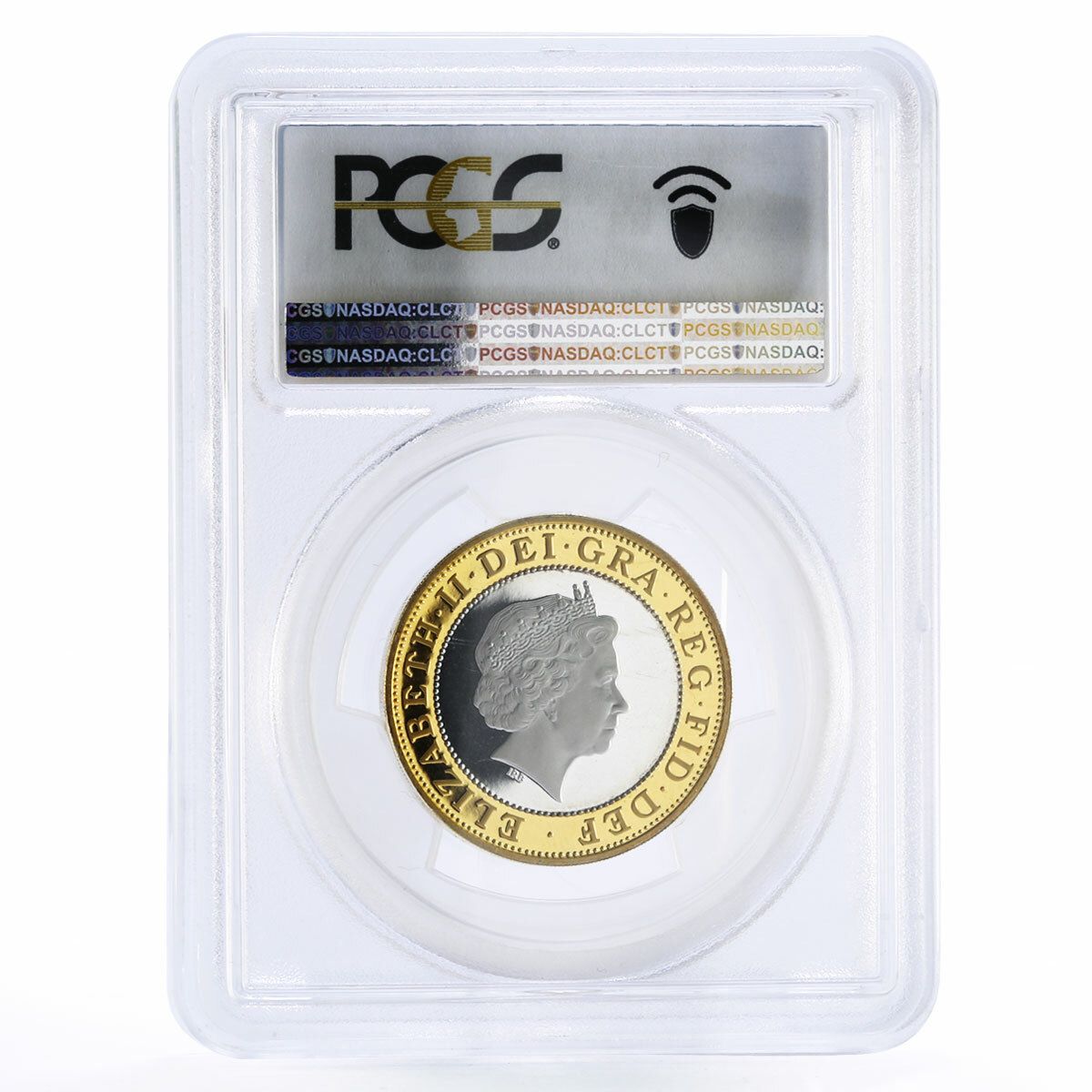 英国 2ポンド チャールズ・ダーウィン記念銀貨 PR67 PCGS ピエト銀貨