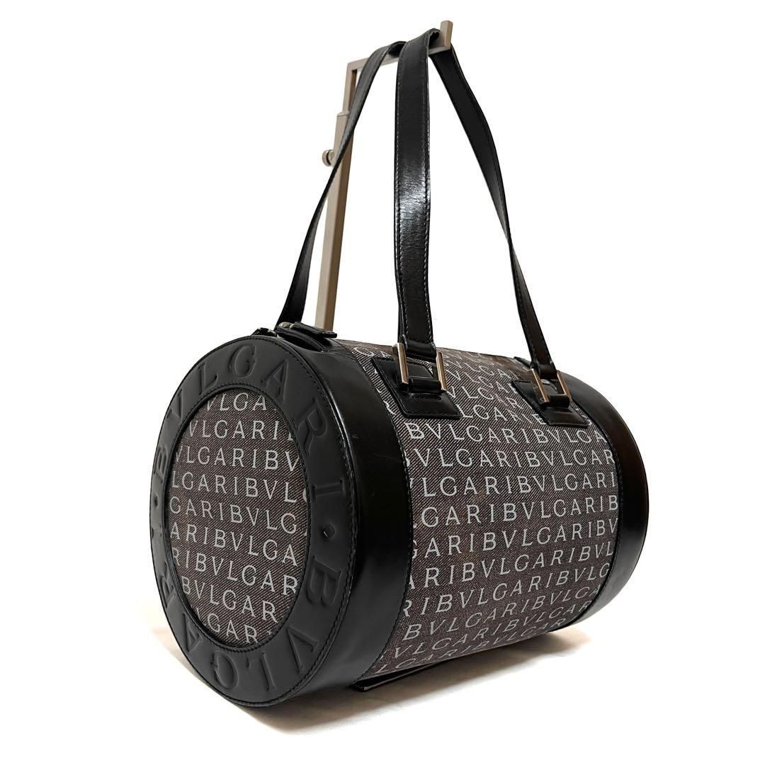 BVLGARI ブルガリ ロゴマニア ビーゼロワン ハンドバッグ ドラムバッグ