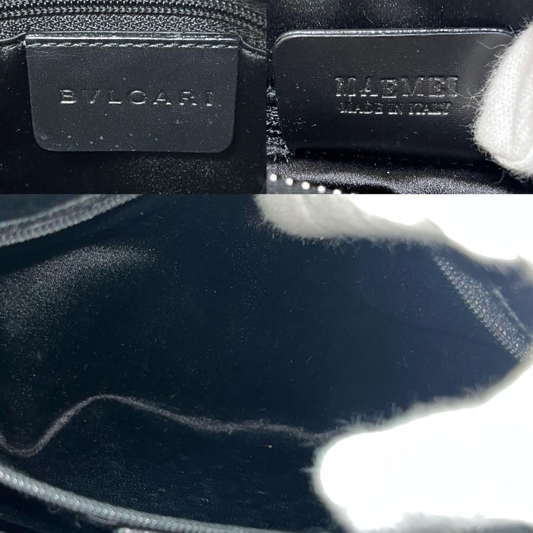 BVLGARI ブルガリ ロゴマニア ビーゼロワン ハンドバッグ ドラムバッグ