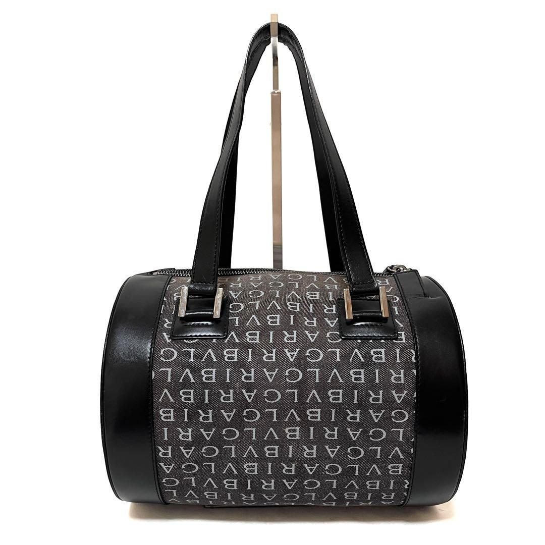 BVLGARI ブルガリ ロゴマニア ビーゼロワン ハンドバッグ ドラムバッグ