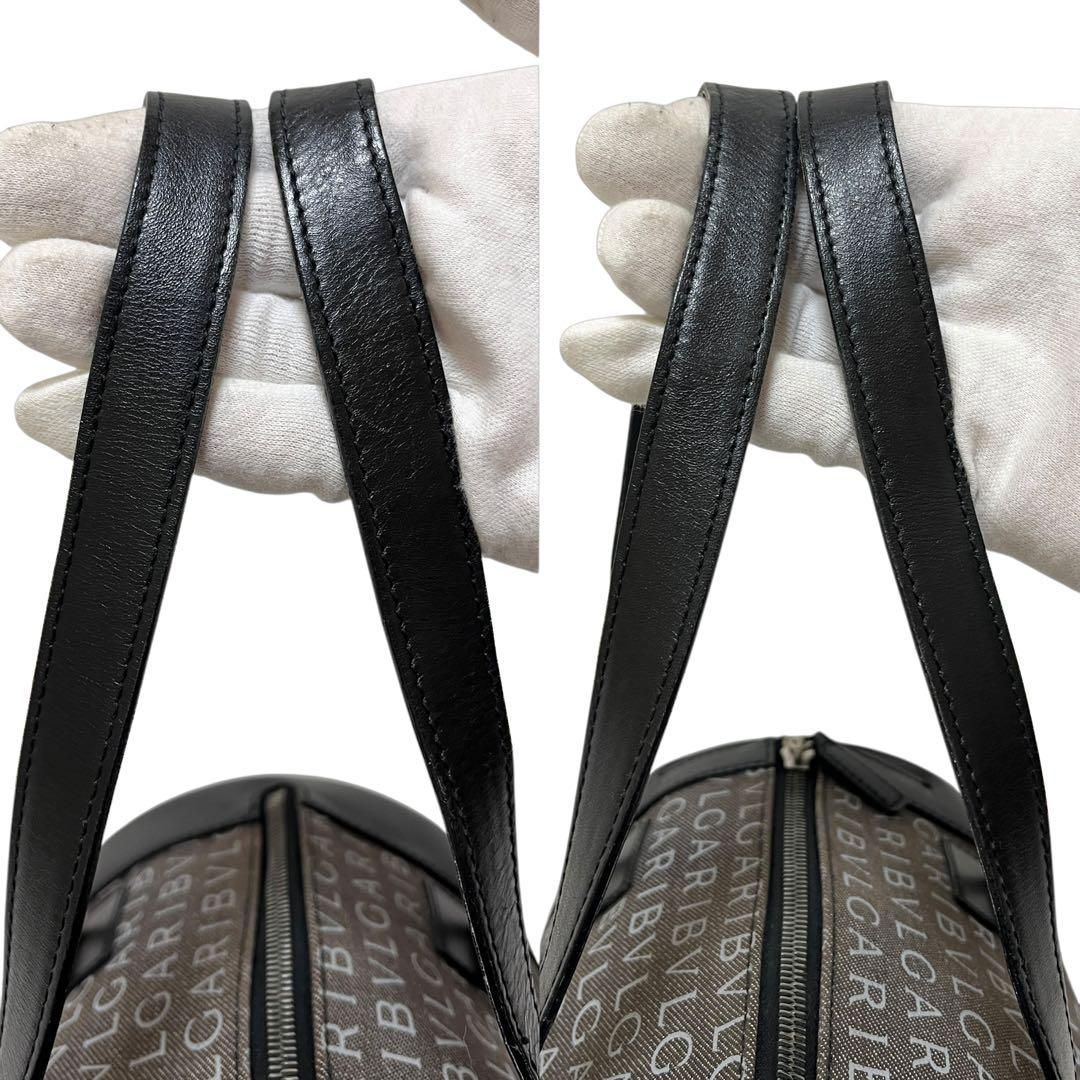 BVLGARI ブルガリ ロゴマニア ビーゼロワン ハンドバッグ ドラムバッグ