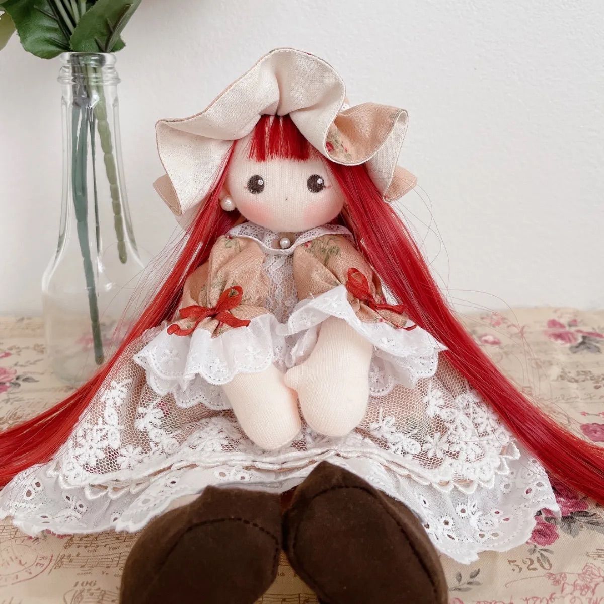 ハンドメイドドール インテリア ドール 布人形 手作り人形