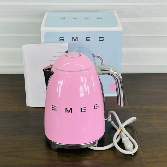 SMEG ケトル KLF03 ピンク 【中古】動作保証 イタリア製 1.7L