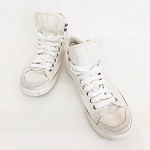【新品未使用品】ディーゼル　25.5㎝　ハイカット DIESEL - DIESEL(ディーゼル) スニーカー 25.5 レディース - ダーク