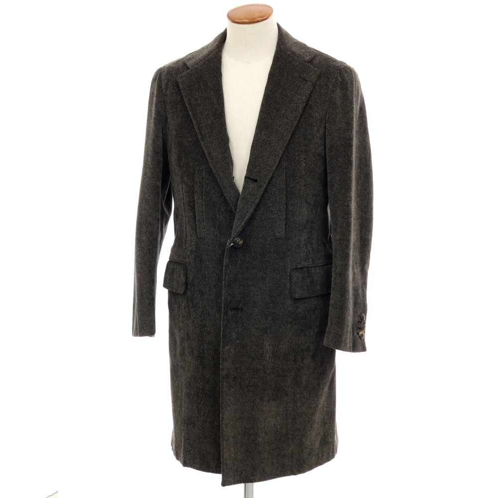 中古】ルイジ ボレッリ Luigi Borrelli ベロアコットン チェスター