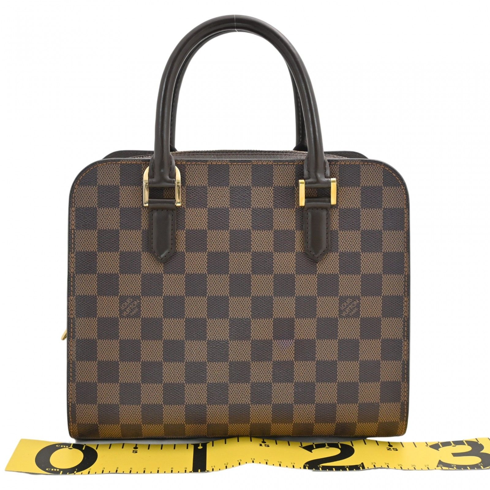 ルイヴィトン ダミエ トリアナ ハンドバッグ スクエア型 Bランク